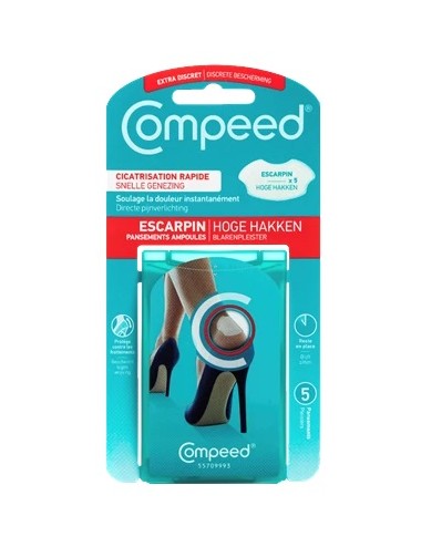 Compeed Escarpin Ampoule au Talon 5 Pansements 