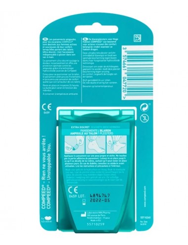 Compeed Escarpin Ampoule au Talon 5 Pansements 