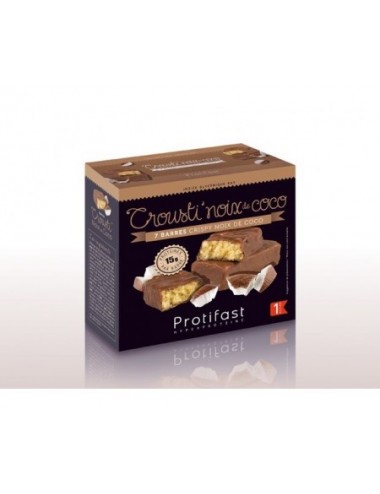 Protifast Barre Crousti'Noix de Coco 7 unités