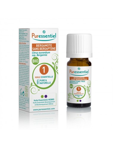 Puressentiel Huiles Essentielles de Bergamote Bio 10ml