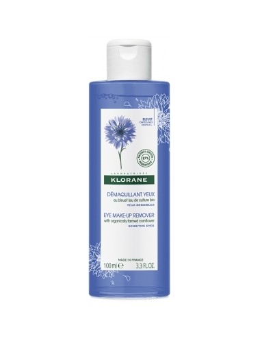 Klorane Démaquillant Yeux au Bleuet Bio 100ml