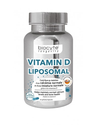 Biocyte Vitamine D Liposomal 30 Gelules