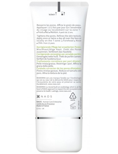 Bioderma Sébium pore refiner Soin pores dilatés peau mixte à grasse 30ml