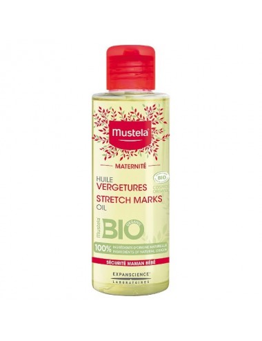 Mustela Maternité Huile Vergetures Bio 105ml