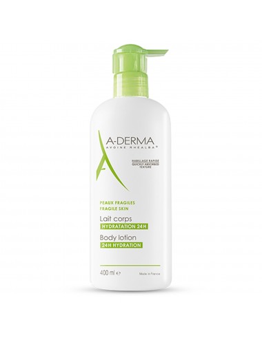 Aderma Lait Corps Hydratant 400ml