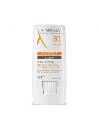 Aderma Protect X-Trem Stick invisible SPF 50+ 8g