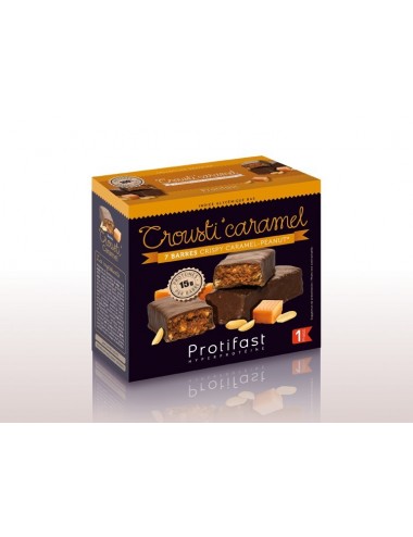 Protifast Barre Crousti'Caramel Peanut 7 unités