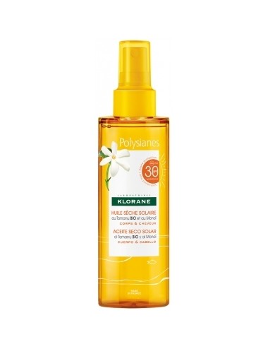 Klorane Polysianes Huile Réparatrice après-soleil 200ml