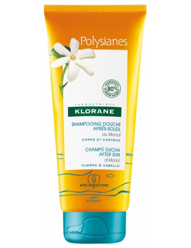 Klorane Polysianes Shampooing Douche Après-Soleil 200ml