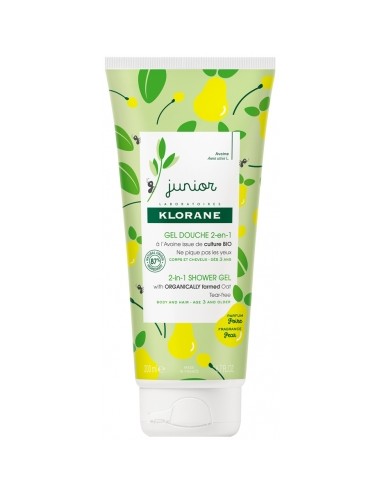Klorane Gel douche 2-en-1 - Poire 200ml