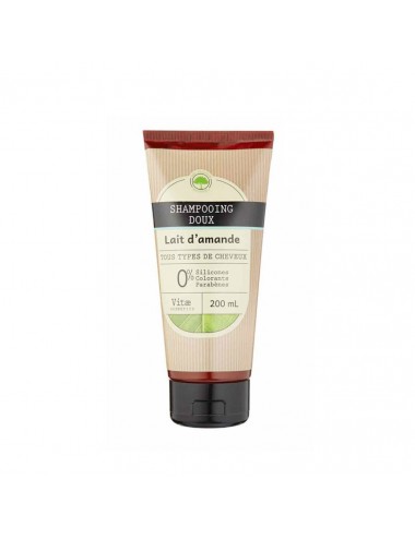 Vitae Cosmétics Shampoing Doux au Lait d'Amande 200ml