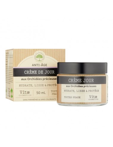 Vitae Cosmétics Crème de Jour Anti-âge aux Orchidées Précieuses 50ml