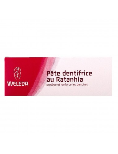 Weleda Pâte dentifrice au Ratanhia 75ml