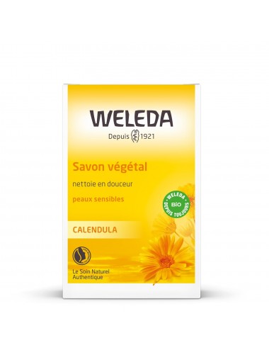 Weleda Savon végétal au Calendula 100g