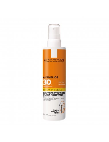 La Roche Posay Anthelios Crème Solaire en Spray Invisible Corps SPF30 Avec Parfum 200ml