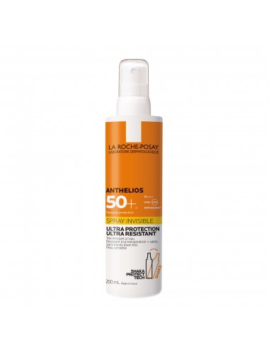 La Roche Posay Anthelios Crème Solaire en Spray Invisible Corps SPF50+ Avec Parfum 200ml