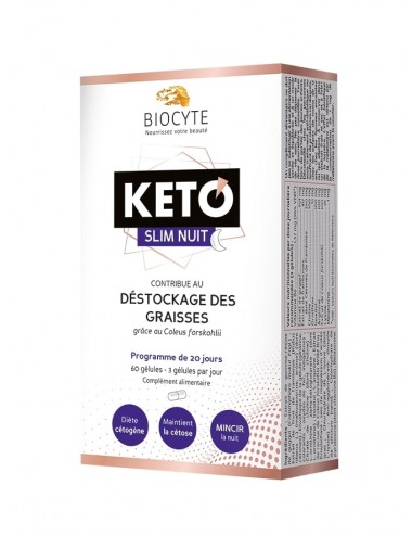 Biocyte Keto Slim Nuit 60 Gelules