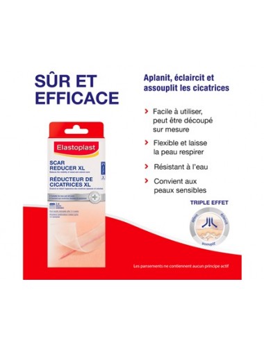 Elastoplast Réducteur de cicatrices XL - 21 pansements