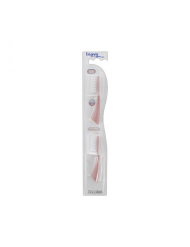 Inava Recharge 2 Brossettes Hybrid edition limité - couleur : rose