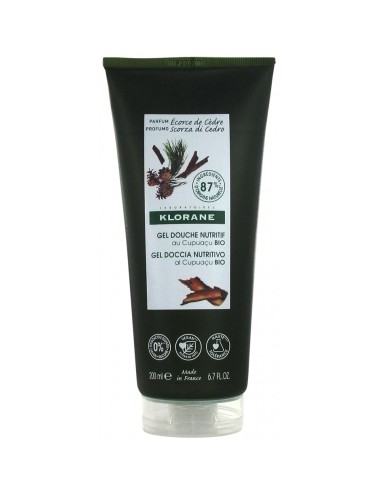 Klorane Gel douche Ecorce de Cèdre 200ml