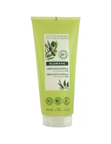 Klorane Crème douche - Lait d’Amandier 200ml