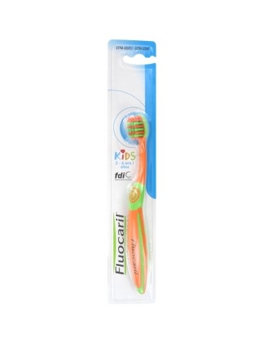 Fluocaril Brosse à Dents Kids 2-6 Ans Extra-Souple