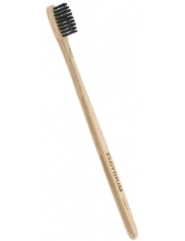 Elgydium Brosse à Dents Éco-Responsable en Bois - Souple
