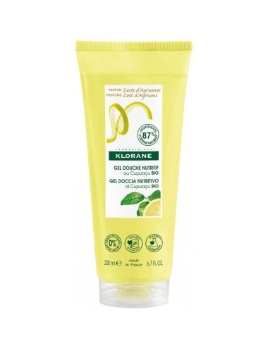 Klorane Gel douche Zeste d’Agrumes 200ml