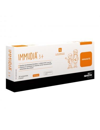 NHCO Nutrition IMMUDIA 3+ 30 Comprimés à sucer