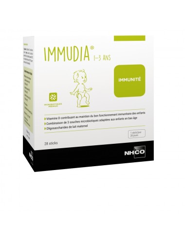 NHCO Nutrition IMMUDIA 1-3 ANS 28 sticks
