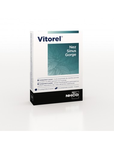 NHCO Nutrition Vitorel 15 + 15 Comprimés