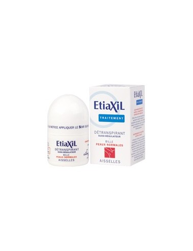 Etiaxil détranspirant aisselles peaux normales 15ml