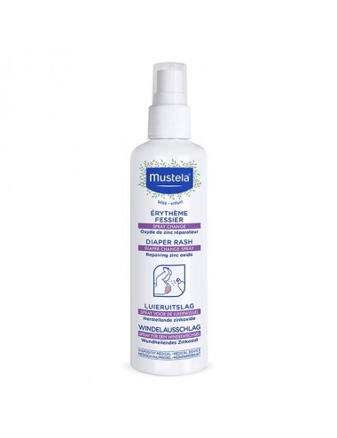Mustela Erythème Fessier Spray Change 75ml