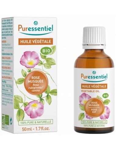 Puressentiel Huile Végétale BIO Rose Musquée 50ml