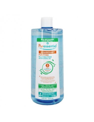Puressentiel Eco-Recharge Gel Antibactérien Assainissant 975ml
