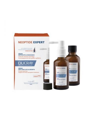 Ducray Neoptide Expert Sérum Antichute et Croissance 2x50ml