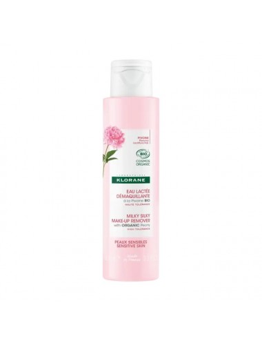 Klorane Eau Lactée Démaquillante à la Pivoine Bio - Peaux sensibles 100ml