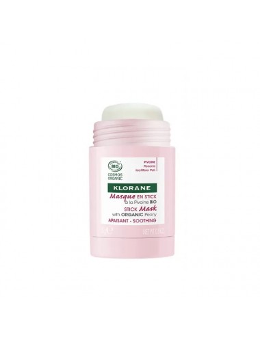Klorane Masque en stick Apaisant à la Pivoine Bio 25g