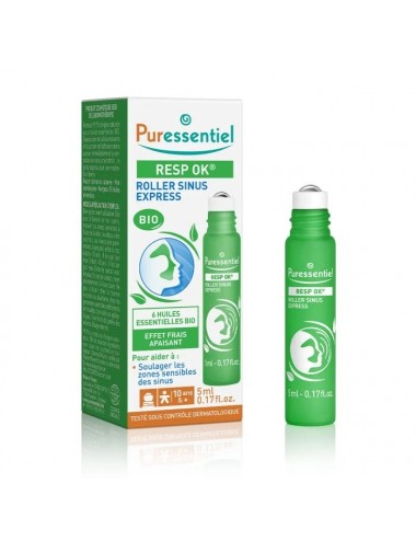 Puressentiel Respiratoire Sinus Express Roller 5ml