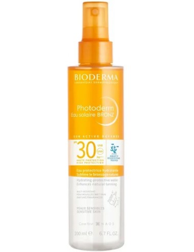 Bioderma Photoderm Eau Solaire Bronz SPF30 200ml
