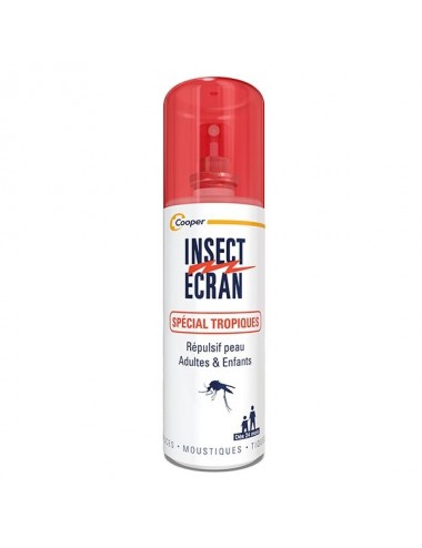 Insect Ecran Anti-Moustiques Spray Spécial Tropiques 75ml