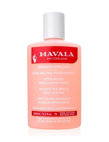 Mavala Dissolvant Extra-Doux Rose Sans acétone 100ml