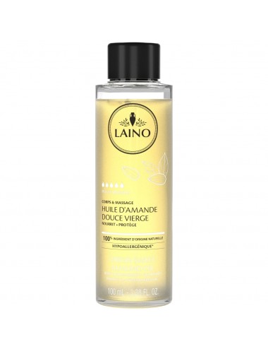 Laino Huile D'Amande Douce Vierge Flacon 100ml