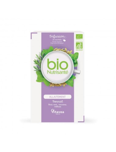 Nutrisanté Vitavea Infusion Bio Allaitement 20 sachets