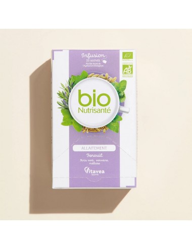 Nutrisanté Vitavea Infusion Bio Allaitement 20 sachets