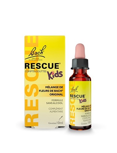 Fleur de Bach Rescue kids compte goutte 10ml