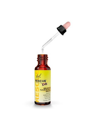 Fleur de Bach Rescue kids compte goutte 10ml