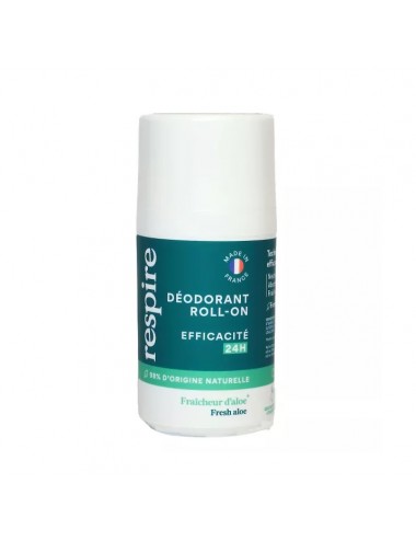 Respire Déodorant Roll-on Fraîcheur 24h Aloe 50ml