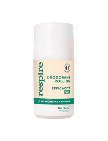 Respire Déodorant Roll-on Fraîcheur 24h Thé Blanc 50ml