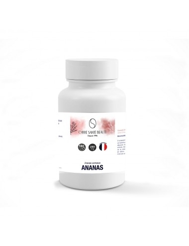 Complément Alimentaire à Base de Poudre d'Ananas Dosée à 280mg 180 Gélules